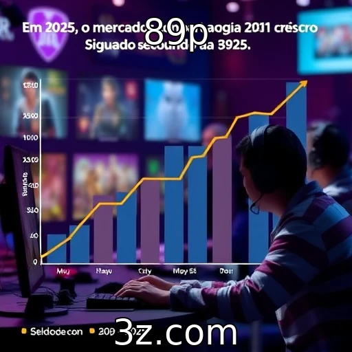 Crescimento do mercado de jogos online em 2025 | 89p
